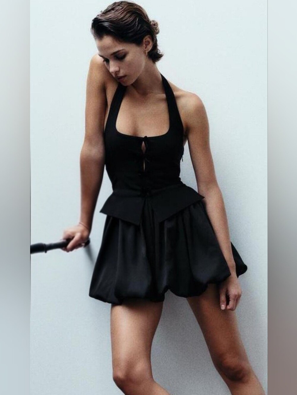 Zara Black Dress - Women's Stylish Mini. Sz Medium